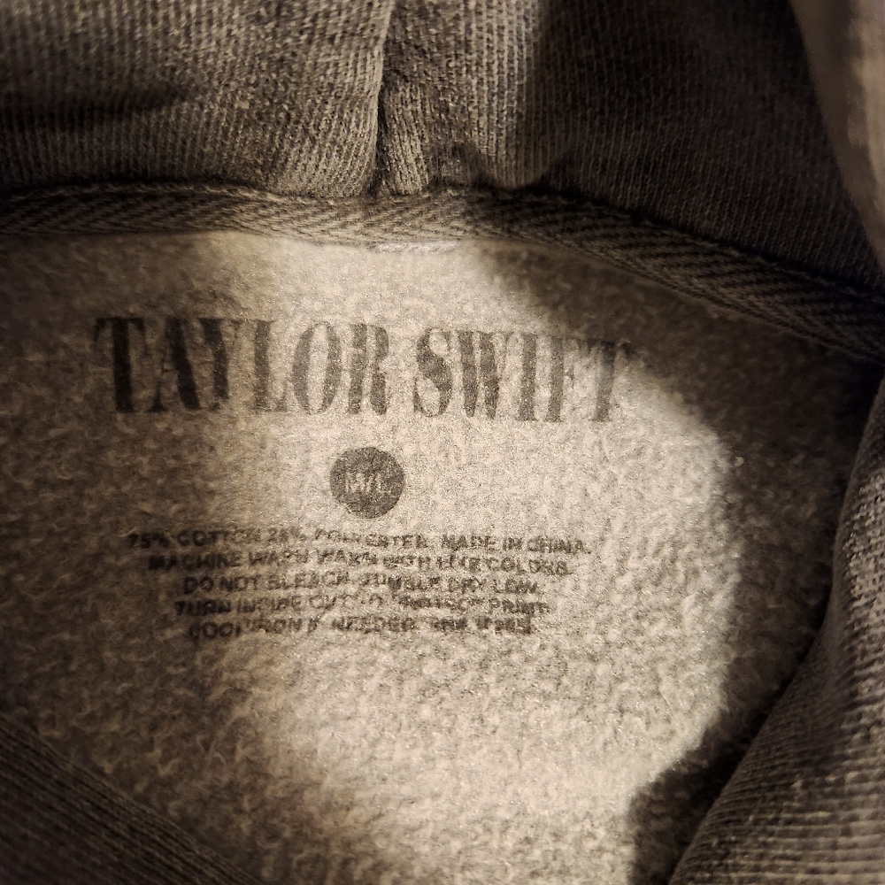 Taylor Swift Gray Reputation Hoodie - Picture 3 of 4